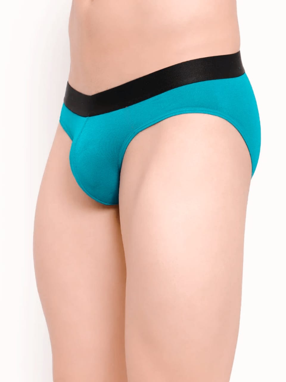 Men's Bacteria-Resist Emerald Green Bamboo Briefs