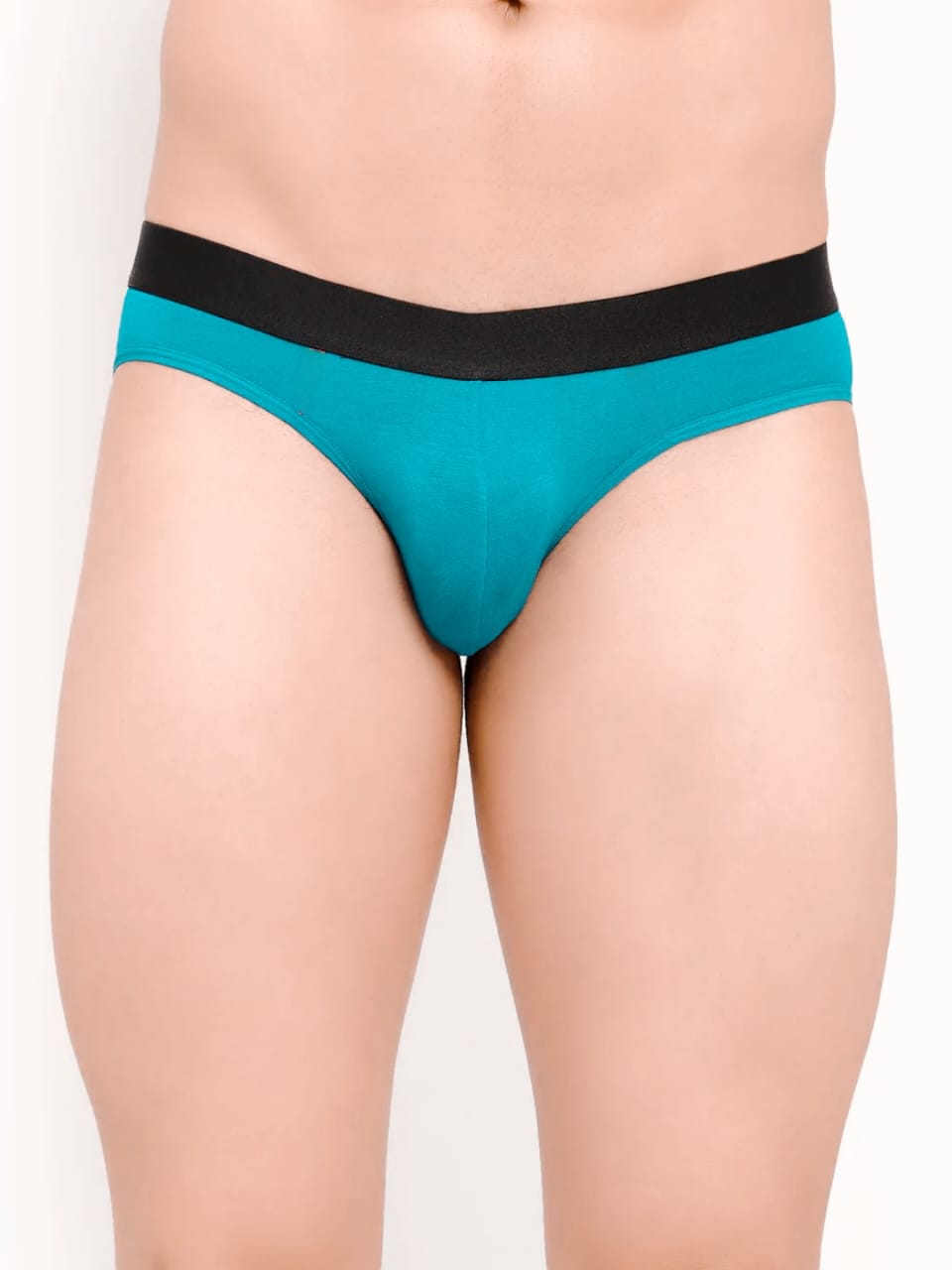 Men's Bacteria-Resist Emerald Green Bamboo Briefs